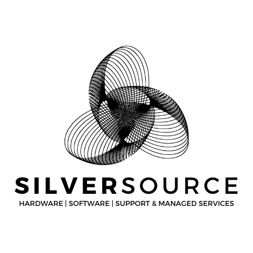 Silver Source Technology logo black